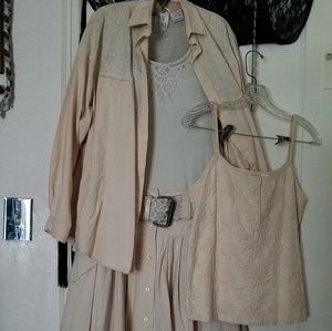 Together! 4+ PC Vintage skirt suit